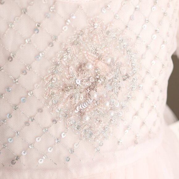 Tutu Du Monde Sea Holly Tulle Dress Porcelain Pink 6-12 Months LIKE NEW - Picture 2 of 7